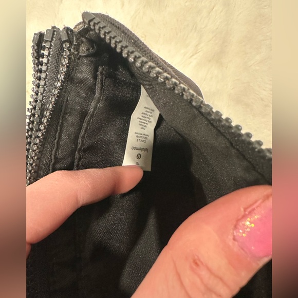 Lululemon Black Double Zip Wallet - Picture 6 of 6